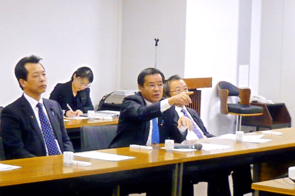 委員会視察での質疑応答